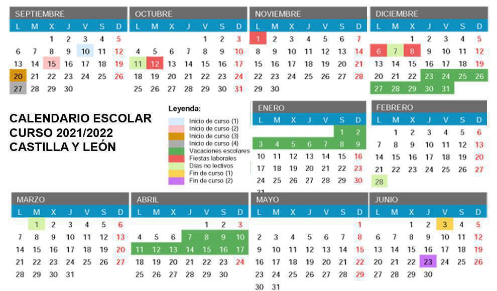 calendario escolar